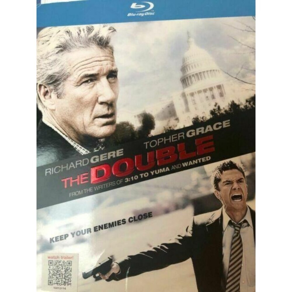 The Double Movie Blu-ray Disc, 2012 Richard Gere  VG LH7163